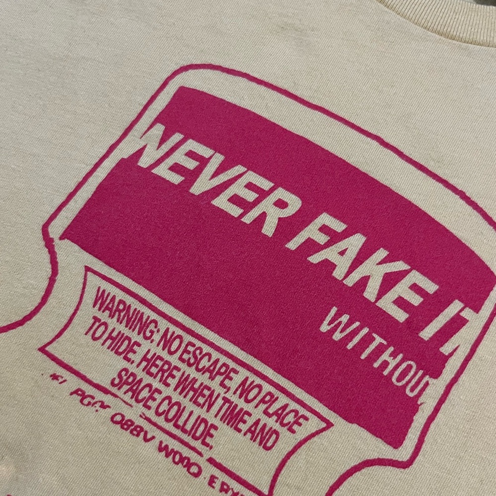 🎸 '22 Rush Band The Twilight Zone Canned Lyrics Clean Yellow Limited Edition Tee - Picture 5 of 11